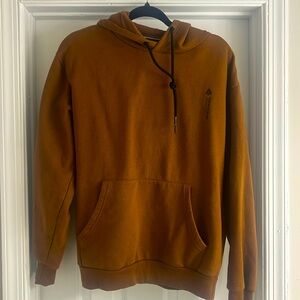 Denim & flower Ricky Singh brown hoodie sweatshirt